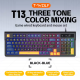 T-WOLF T13 Mixed Color Keycaps Gaming Keyboard
