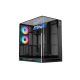 T-WOLF AKUMA Gaming ATX Curved ARGB VGA Casing with LCD Display T-WOLF AKUMA Gaming ATX Curved ARGB VGA Casing with LCD Display