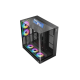 T-WOLF AKUMA Gaming ATX Curved ARGB VGA Casing with LCD Display T-WOLF AKUMA Gaming ATX Curved ARGB VGA Casing with LCD Display
