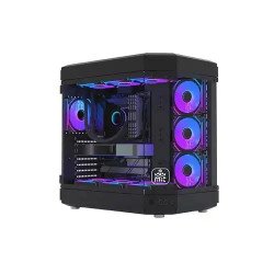 T-Wolf Infinity X10 ARGB ATX Gaming Case Black