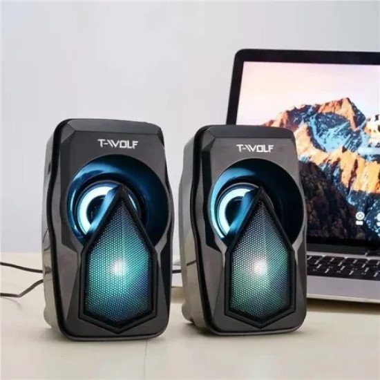 T-WOLF S11 Dual LED Mini Speaker T-WOLF S11 Dual LED Mini Speaker