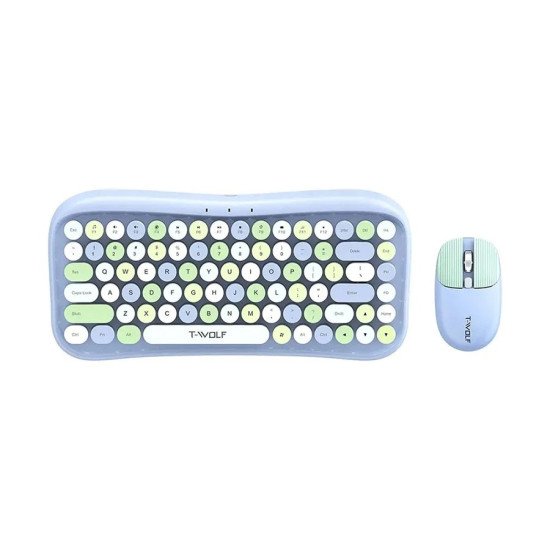 T-Wolf TF660 Wireless Keyboard Mouse Combo