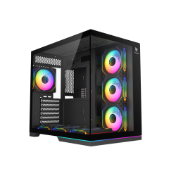 T-WOLF YORU Mid-Tower ARGB ATX Gaming Casing T-WOLF YORU Mid-Tower ARGB ATX Gaming Casing