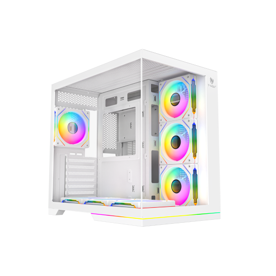 T-WOLF YORU Mid-Tower ARGB ATX Gaming Casing T-WOLF YORU Mid-Tower ARGB ATX Gaming Casing