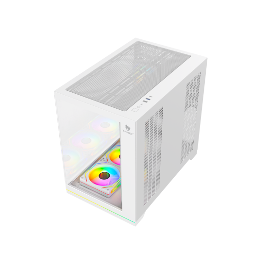 T-WOLF YORU Mid-Tower ARGB ATX Gaming Casing T-WOLF YORU Mid-Tower ARGB ATX Gaming Casing