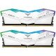 TEAM T-FORCE DELTA RGB 16GB 8000MHz DDR5 Gaming RAM White