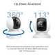TP-Link Tapo C212 3MP Pan & Tilt Wi-Fi Security Camera TP-Link Tapo C212 3MP Pan & Tilt Wi-Fi Security Camera