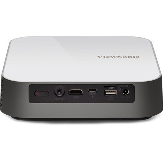 ViewSonic M2e 1000 Lumens Smart Built-in Wi-Fi 1080p Portable Android Mini Projector