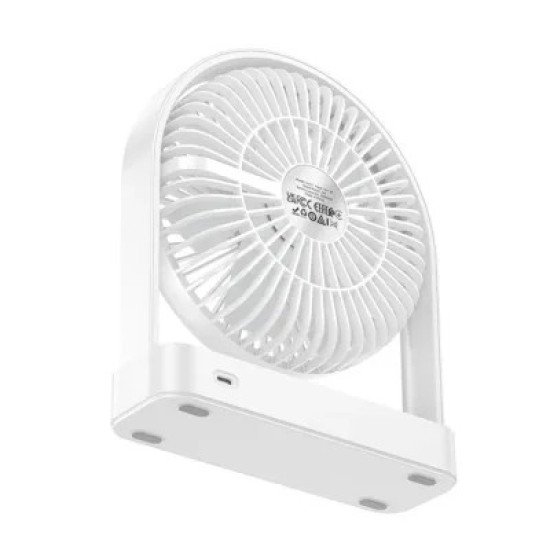 Hoco HX65 Portable Rechargeble Desktop Fan Hoco HX65 Portable Rechargeble Desktop Fan