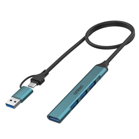 Onten USB-C/USB 3.0 4-Port HUB