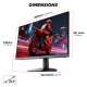 KOORUI G2511P 24.5-Inch FHD 200Hz HDR Gaming Monitor